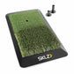 SKLZ Golf Home Driving Range Kit | 7ft Practice Net | Launch Pad | 12 Impact Balls | Garden & Garage