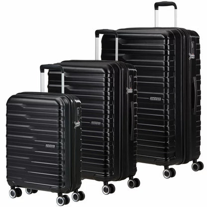 American Tourister Powerstack 3 Piece Luggage Set Spinner Case