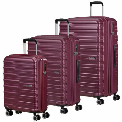 American Tourister Powerstack 3 Piece Luggage Set Spinner Case
