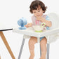 JisuLife Stroller Fan 3 | 120° Oscillation | 100 Speeds | 21hr Battery | Night Light | Blue
