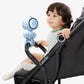 JisuLife Stroller Fan 3 | 120° Oscillation | 100 Speeds | 21hr Battery | Night Light | Blue