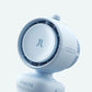 JisuLife Stroller Fan 3 | 120° Oscillation | 100 Speeds | 21hr Battery | Night Light | Blue