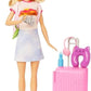 Barbie Doll with 'Malibu' Travel Set, Puppy and more image 4