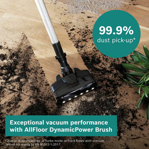 Bosch CS71HYGGB Unlimited 7 Aqua Cordless Vacuum Cleaner & Mop in White & Turquoise