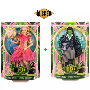 Wicked Movie Glinda & Elphaba Doll – Shiz University Fashion Dolls image 0