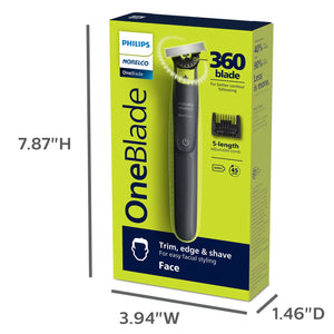 Philips Norelco QP2724/70 OneBlade 360 Blade Electric Trimmer image 1