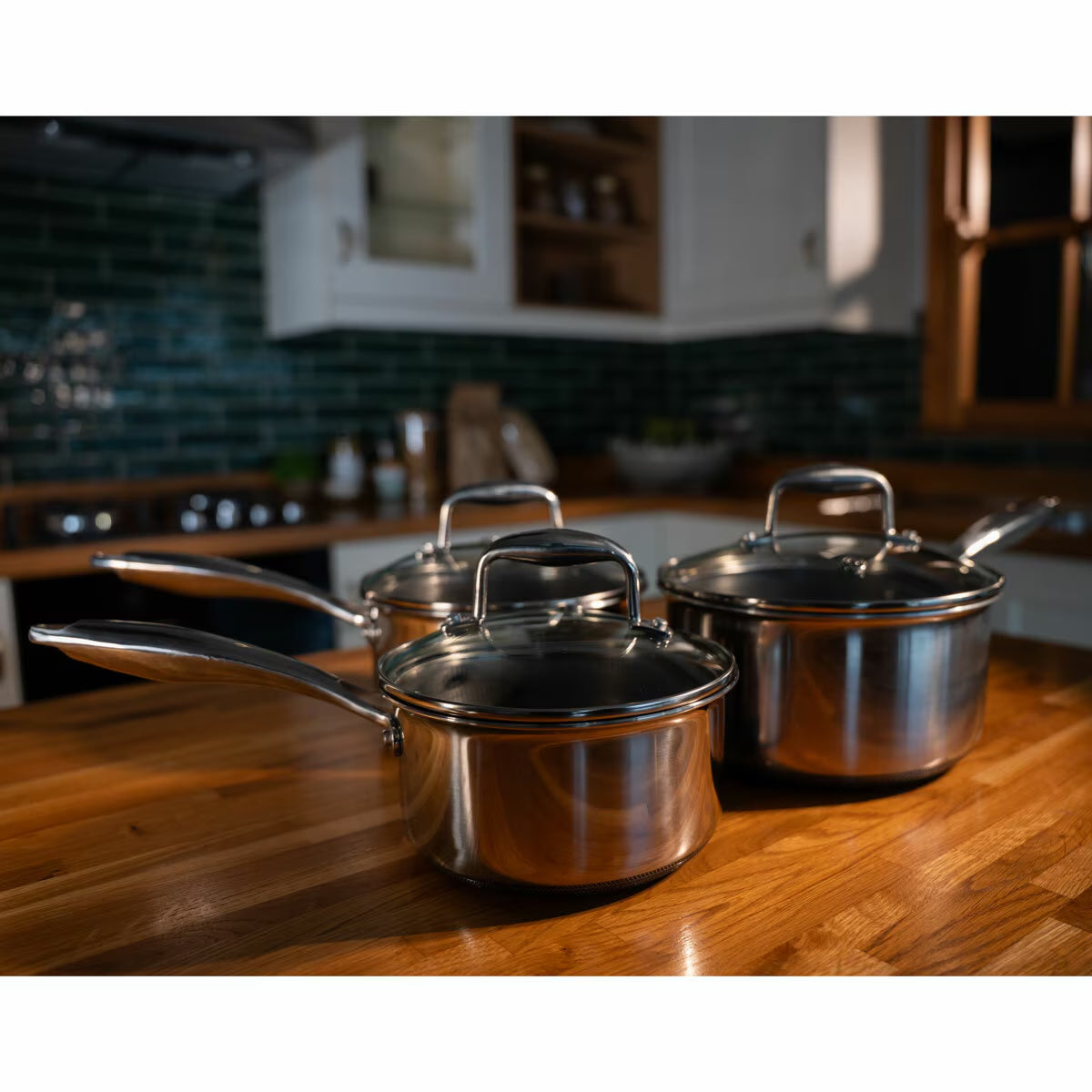 PRO STEEL Fusion 6 Piece Saucepan Set image 2