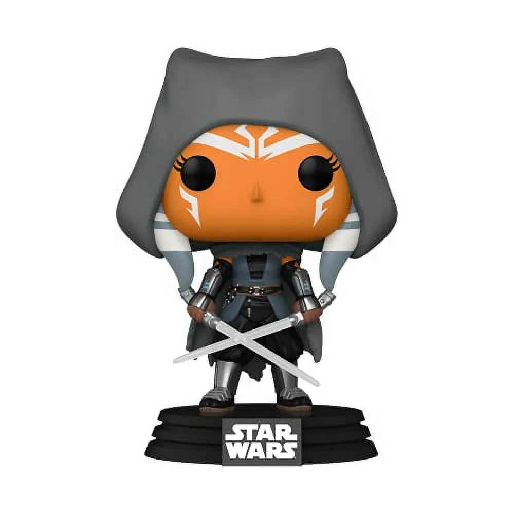 Funko Pop! Star Wars: The Mandalorian Hooded Ahsoka Amazon Exclusive image 1