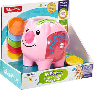 Fisher-Price Laugh & Learn Smart Stages Piggy Bank image 0