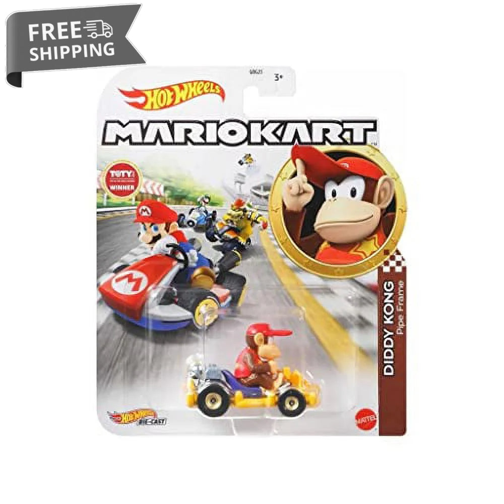 Hot Wheels Mario Kart Diddy Kong Pipe Frame image 0
