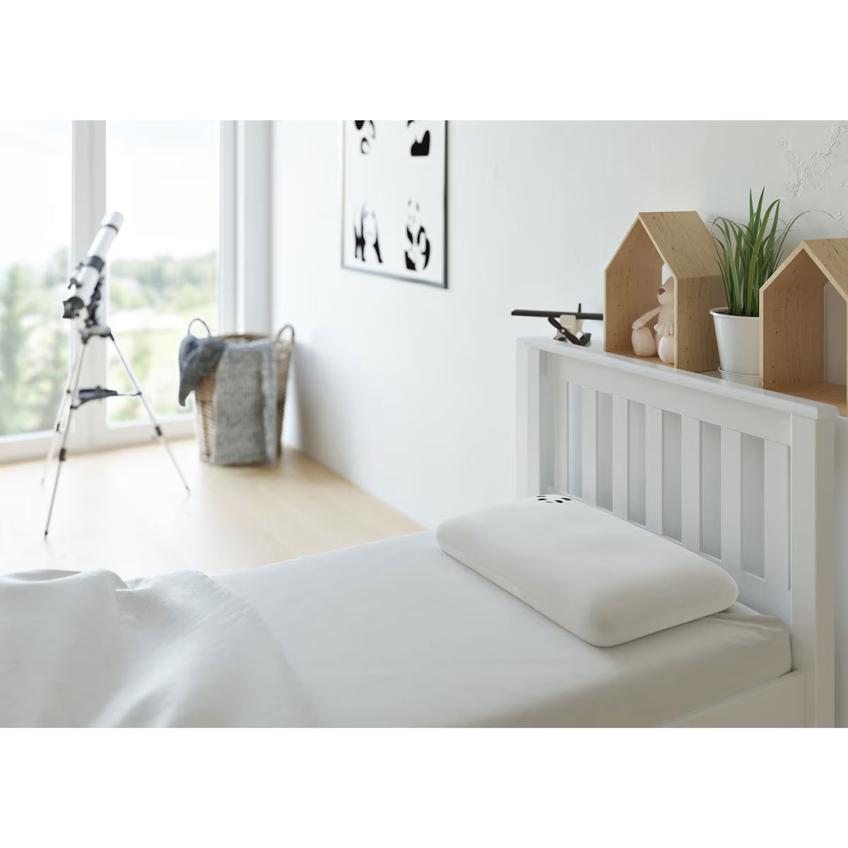 Panda Children'S Memory Foam Bamboo Pillow, 4+ Years image 4