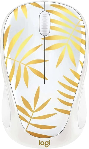 Logitech Design Collection Wireless Mouse Bamboo image 0