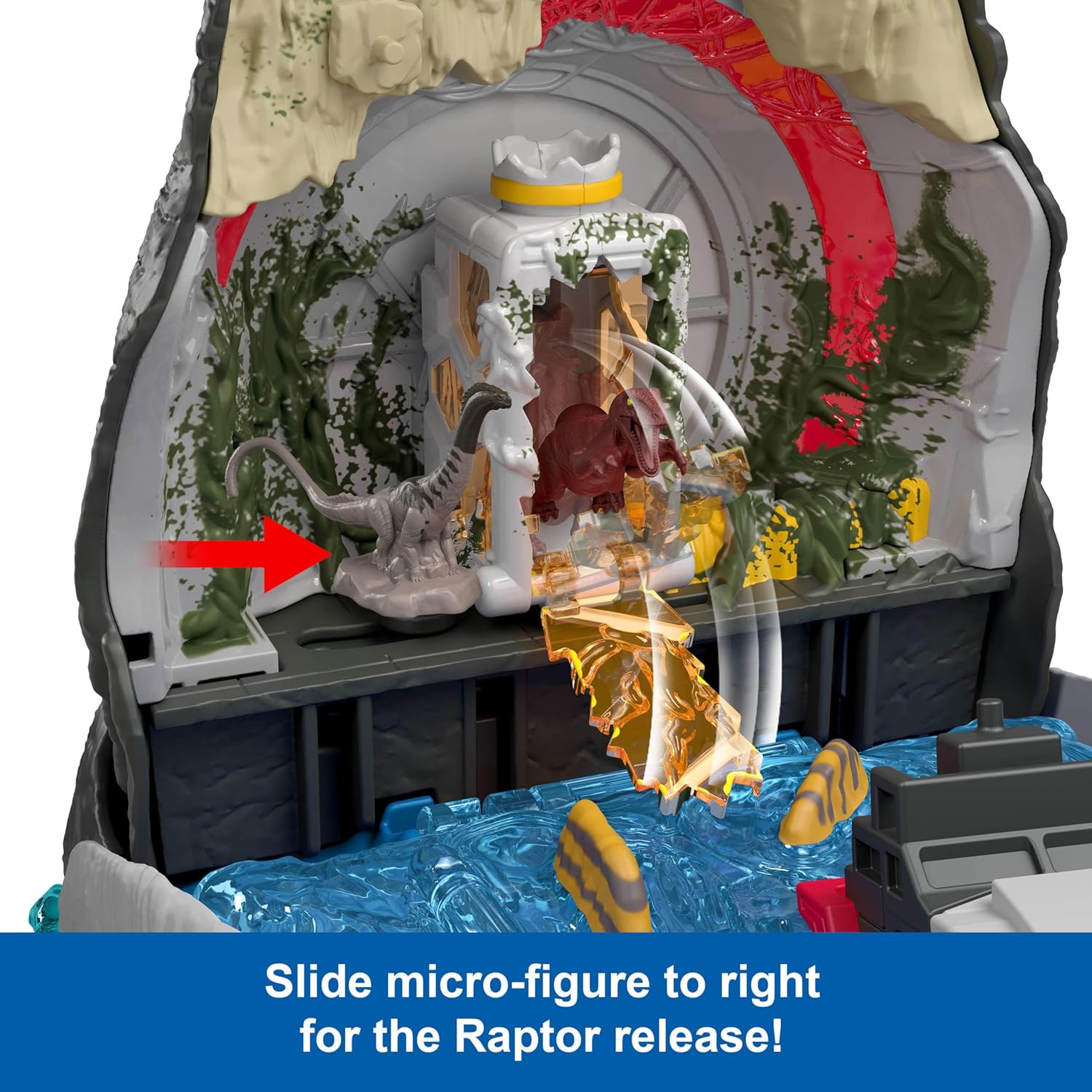 Mattel Jurassic World Rebirth Deluxe Mosasaurus Playset image 2