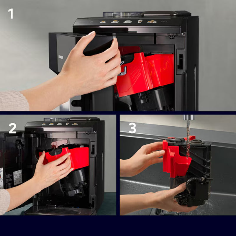 Siemens TP513GB9 EQ500 Bean to Cup Coffee Machine in Piano Black
