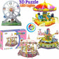 3-D Puzzle Building Set Aerojet W/Lights, Sound image 1