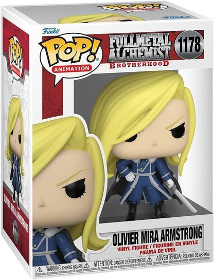 Funko Pop! Animation: Full Metal Alchemist: Brotherhood - Oliver Mira Armstrong image 0