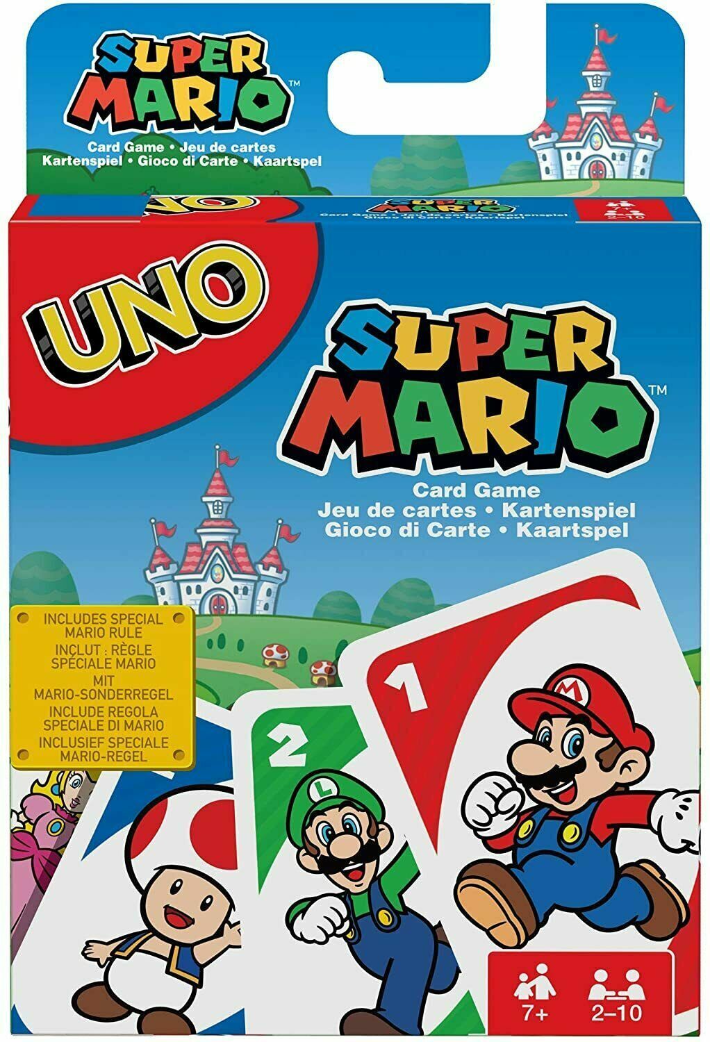 UNO Super Mario Card Game Animated Character Cards image 4