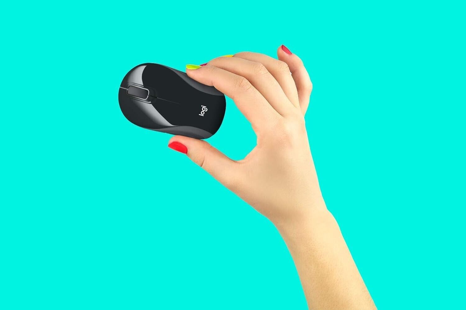 Logitech - Mini Wireless Optical Ambidextrous Mouse M187 image 4