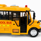 Grand autobus scolaire jaune