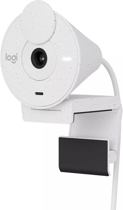 Logitech Brio Full HD Webcam with Privacy Shutter Off White image 0