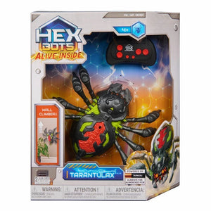 HEX BOTS Wall Crawler Spider | RC Robot Toy | Wall Climbing | LED Eyes | USB Rechargeable