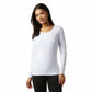 32 Degrees Heat Neo Plush Base Layer Top 2 Pack in Black & White Or Brown & Cream
