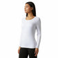 32 Degrees Heat Neo Plush Base Layer Top 2 Pack in Black & White Or Brown & Cream