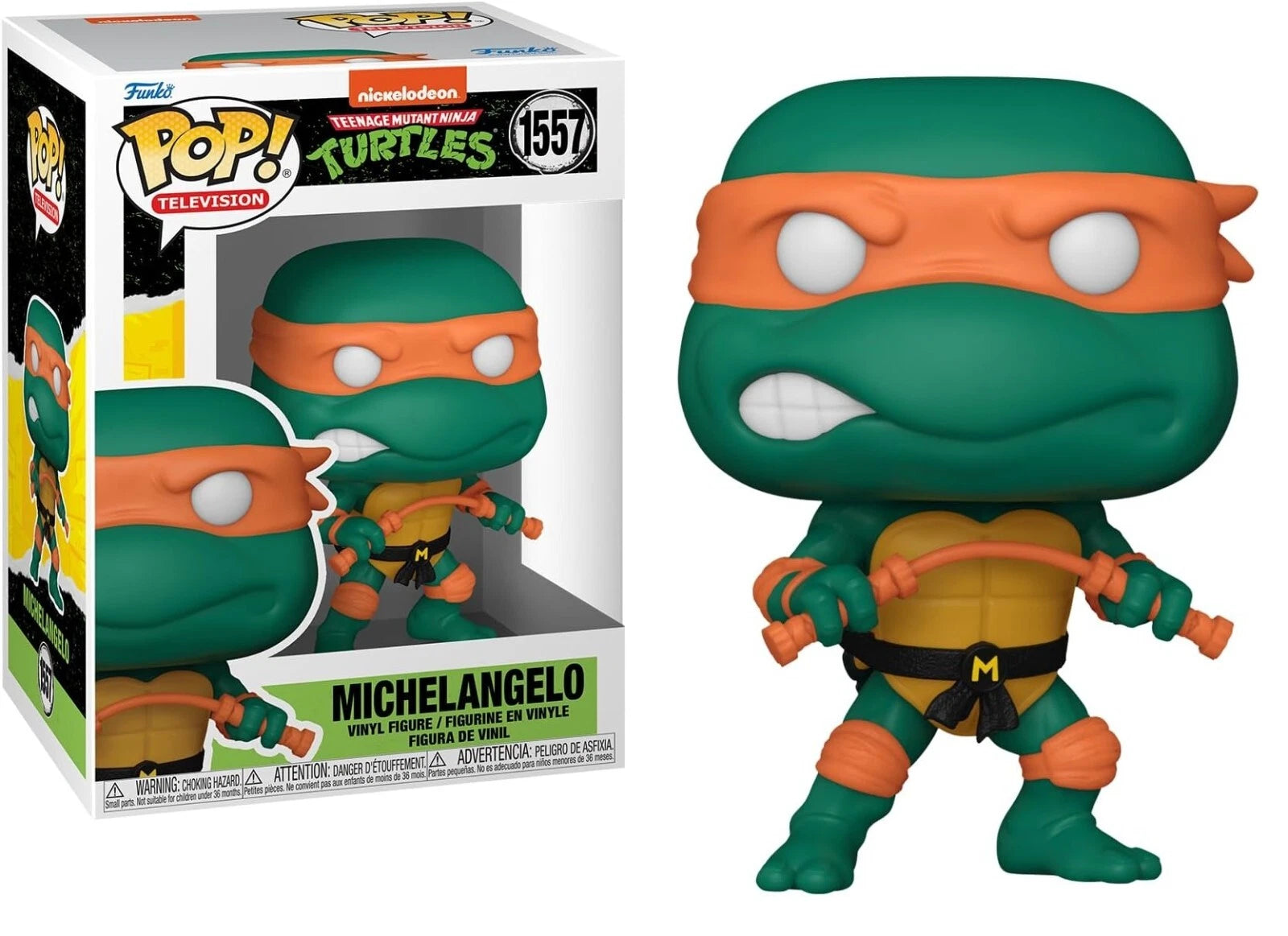 Funko POP! TV: Teenage Mutant Ninja Turtles - Michelangelo image 0