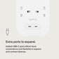 8-Outlet Surge Protector Power Strip, Wall-Mountable with 8 AC Outlets, 2M Power Cord, & Green Indicator Light - 2 USB-C Ports W/Usb-C PD Fast Charging - 900 Joules of Protection