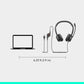 Casque Logitech H390 USB avec microphone antibruit, lot de 16