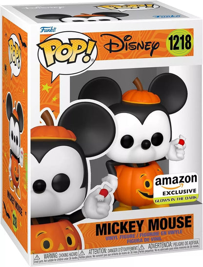 Funko Pop! Disney: Mickey Mouse Halloween Trick or Treat - Glow in The Dark image 0