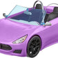 Poupée Barbie blonde convertible avec poupée violette