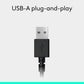 Casque Logitech H390 USB avec microphone antibruit, lot de 16