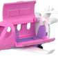 Coffret de jeu Mini Barbie Land à collectionner avec poupée de 3,8 cm et avion de rêve