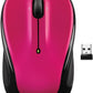 Souris sans fil Logitech M325 Rose éclatant