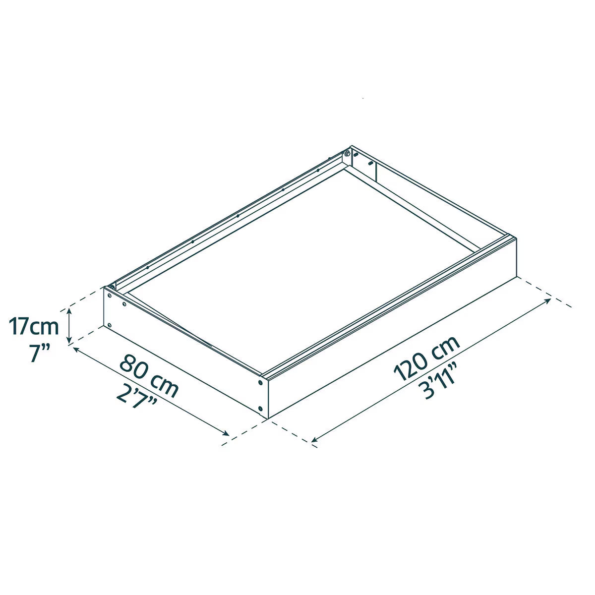 Palram Canopia Sophia 1200 (1.2M X 0.8M) Door Cover