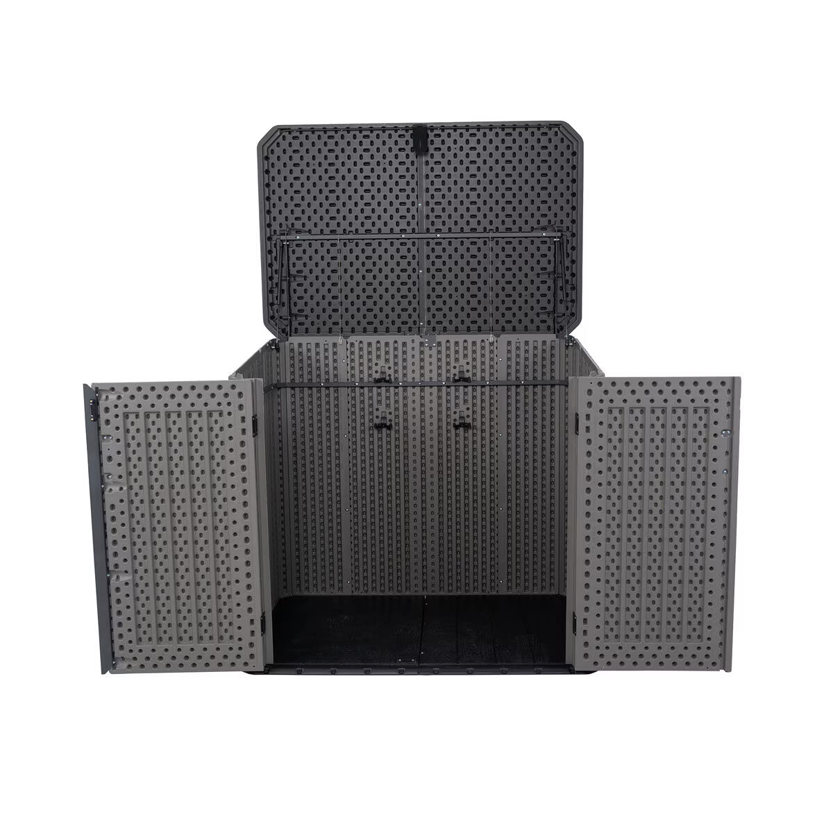 Lifetime 5Ft X 3Ft (1.5 X 0.9M) Horizontal Wood Look 1,300 Litre Storage Shed - Model 60350