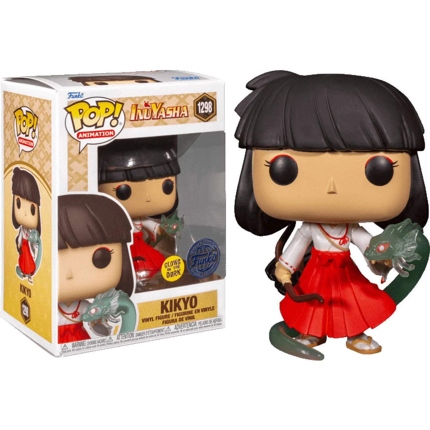 Funko Pop! Animation: Inuyasha - Kikyo, Glow in The Dark image 0