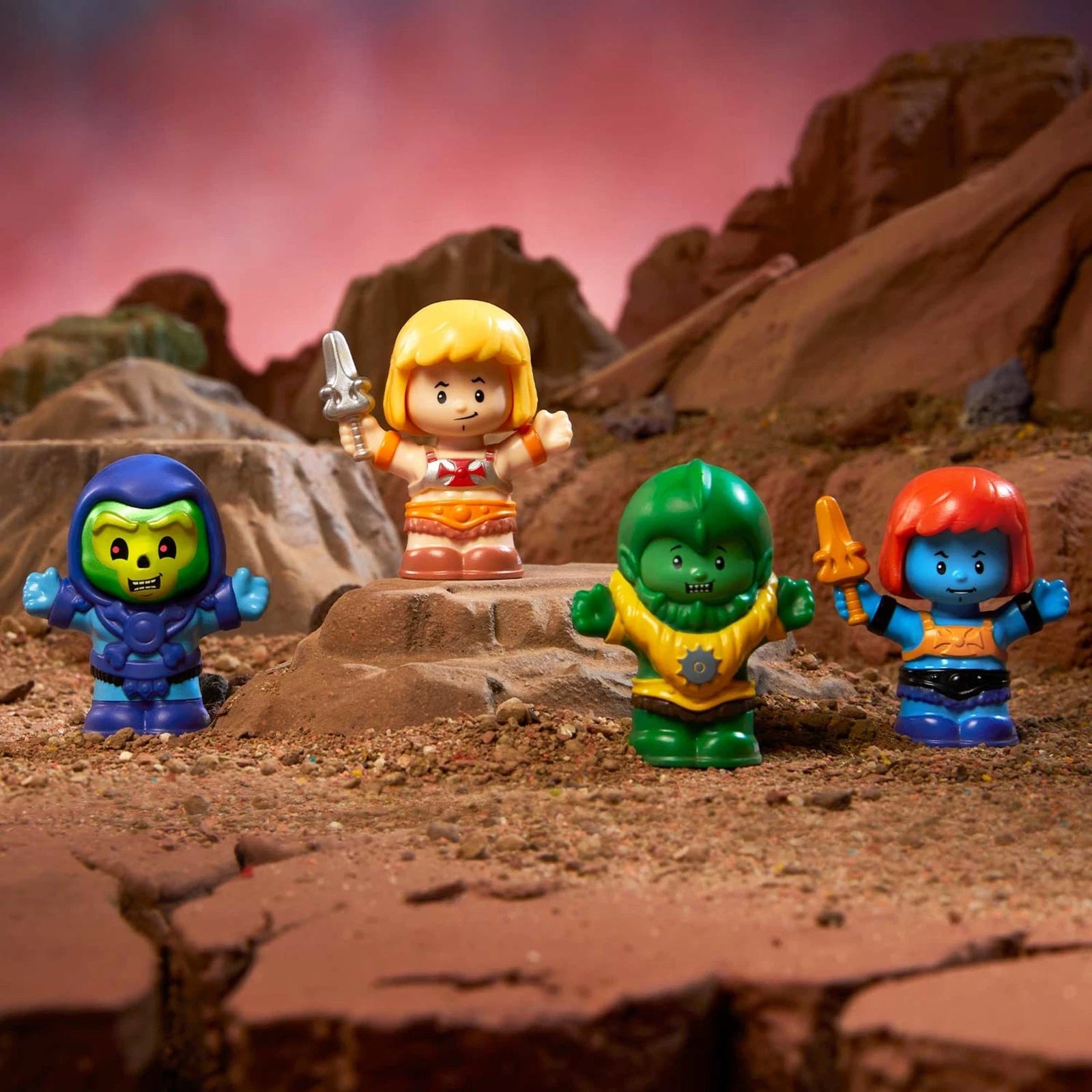 Little People Collector Skeletor’s Stronghold Figure Set image 1