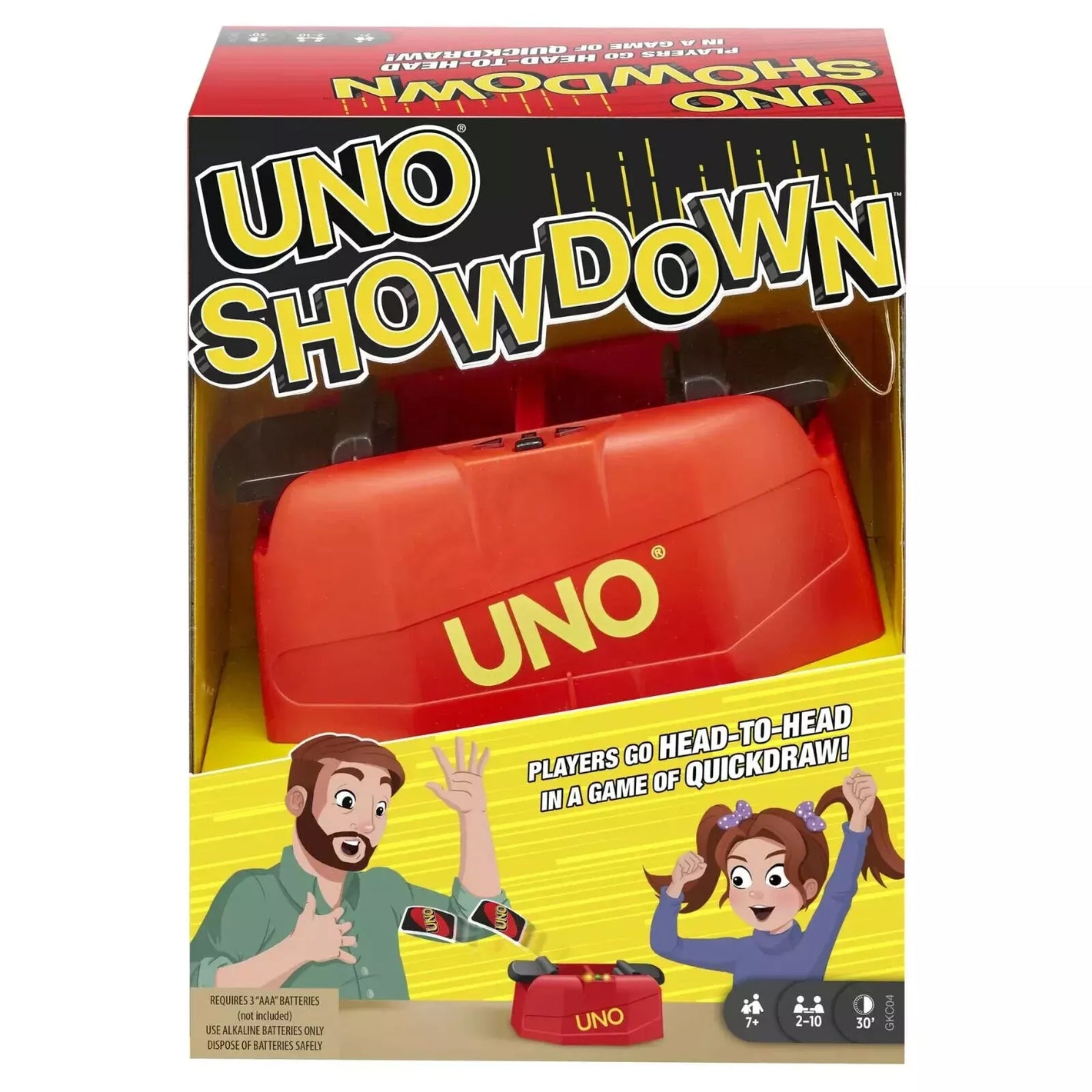 UNO Showdown Card Game  W/ Electronic Card Launcher image 0