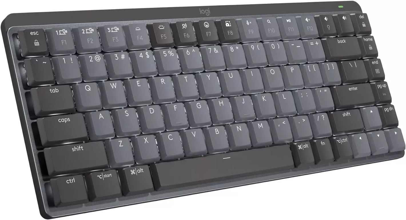 Logitech MX Mechanical Mini Wireless Illuminated Keyboard Graphite US Layout image 0