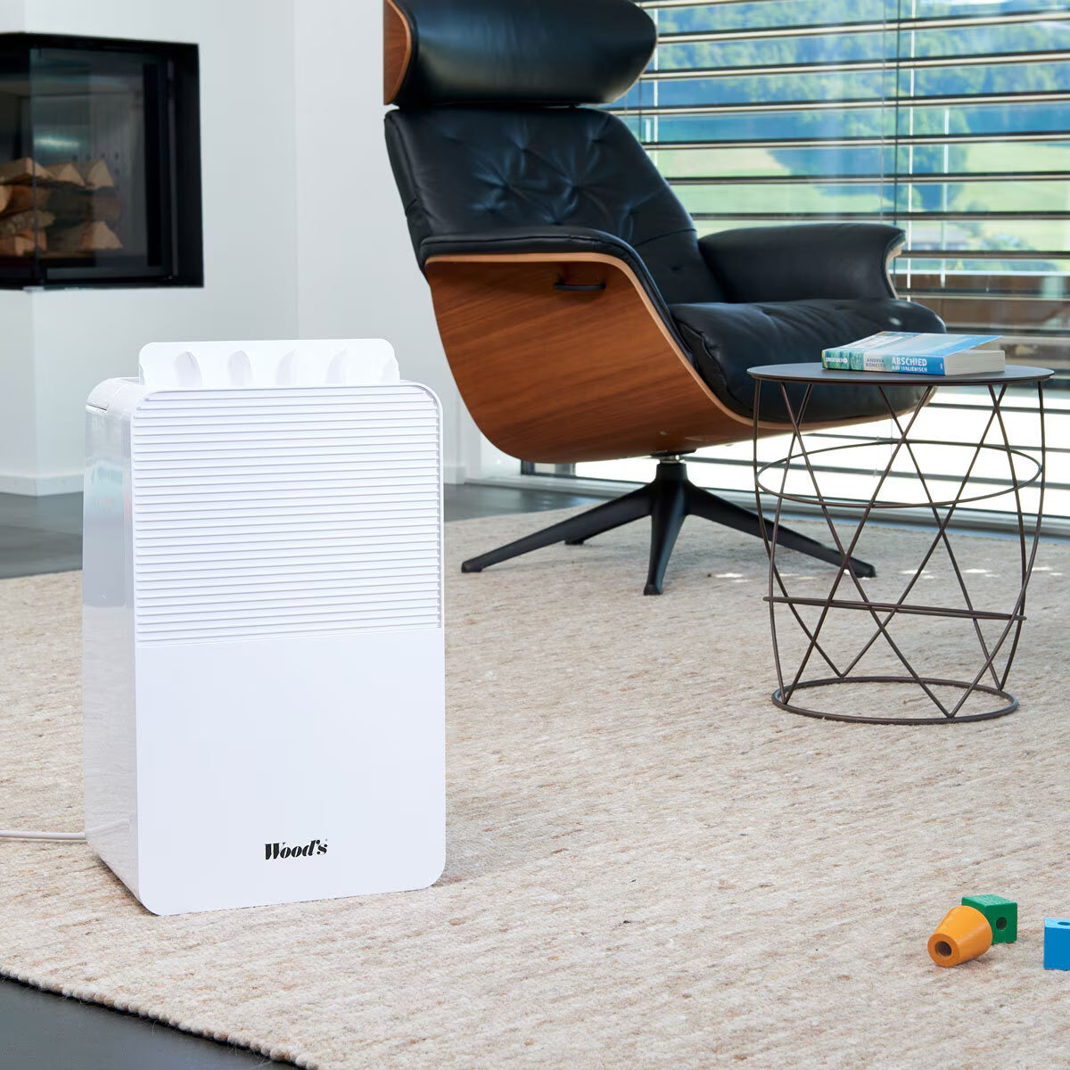 Wood'S 10L Dehumidifier MDK11, for Rooms 50M² (538 Ft²)