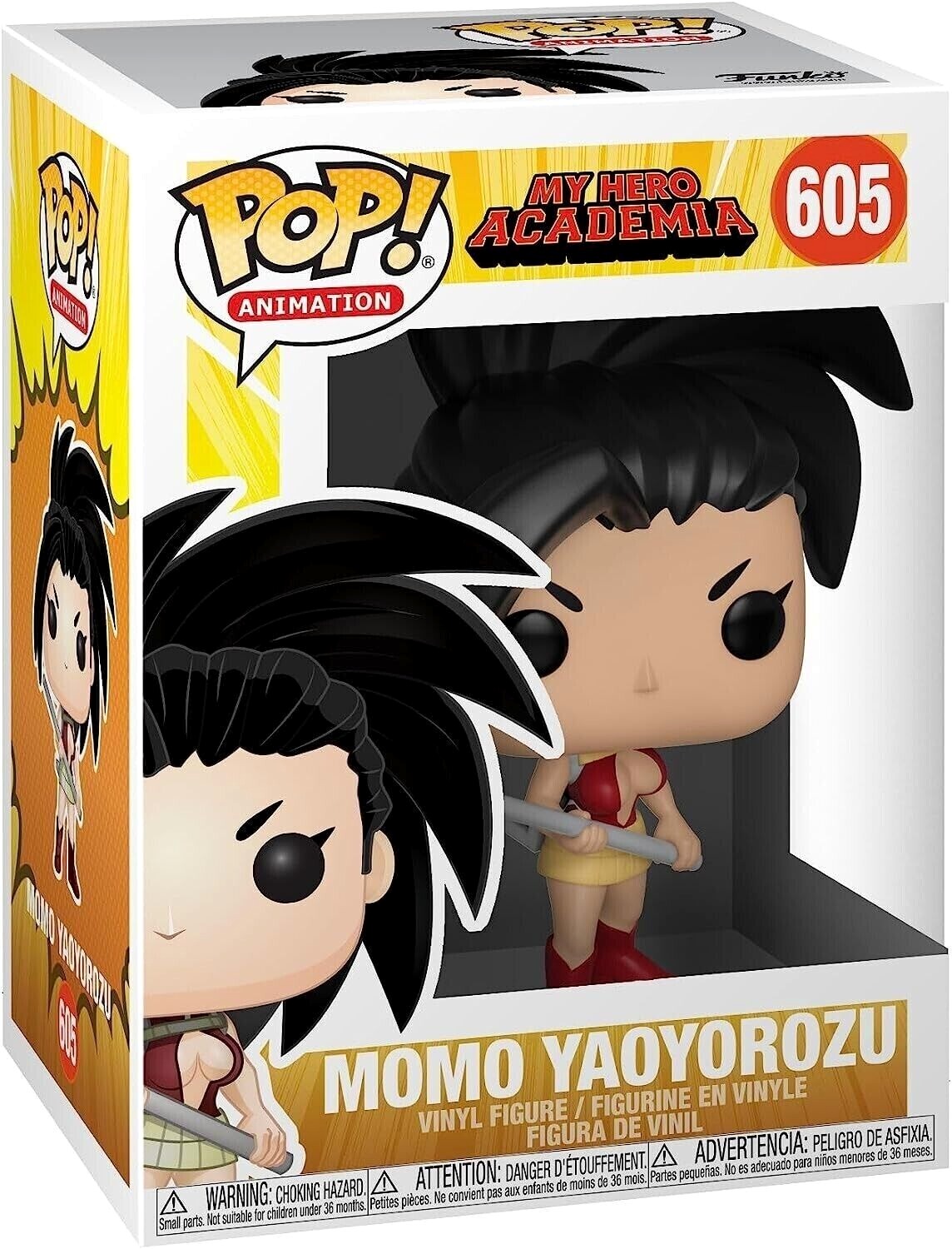 Funko POP! My Hero Academia-Momo Yaoyoruzu #605 image 0