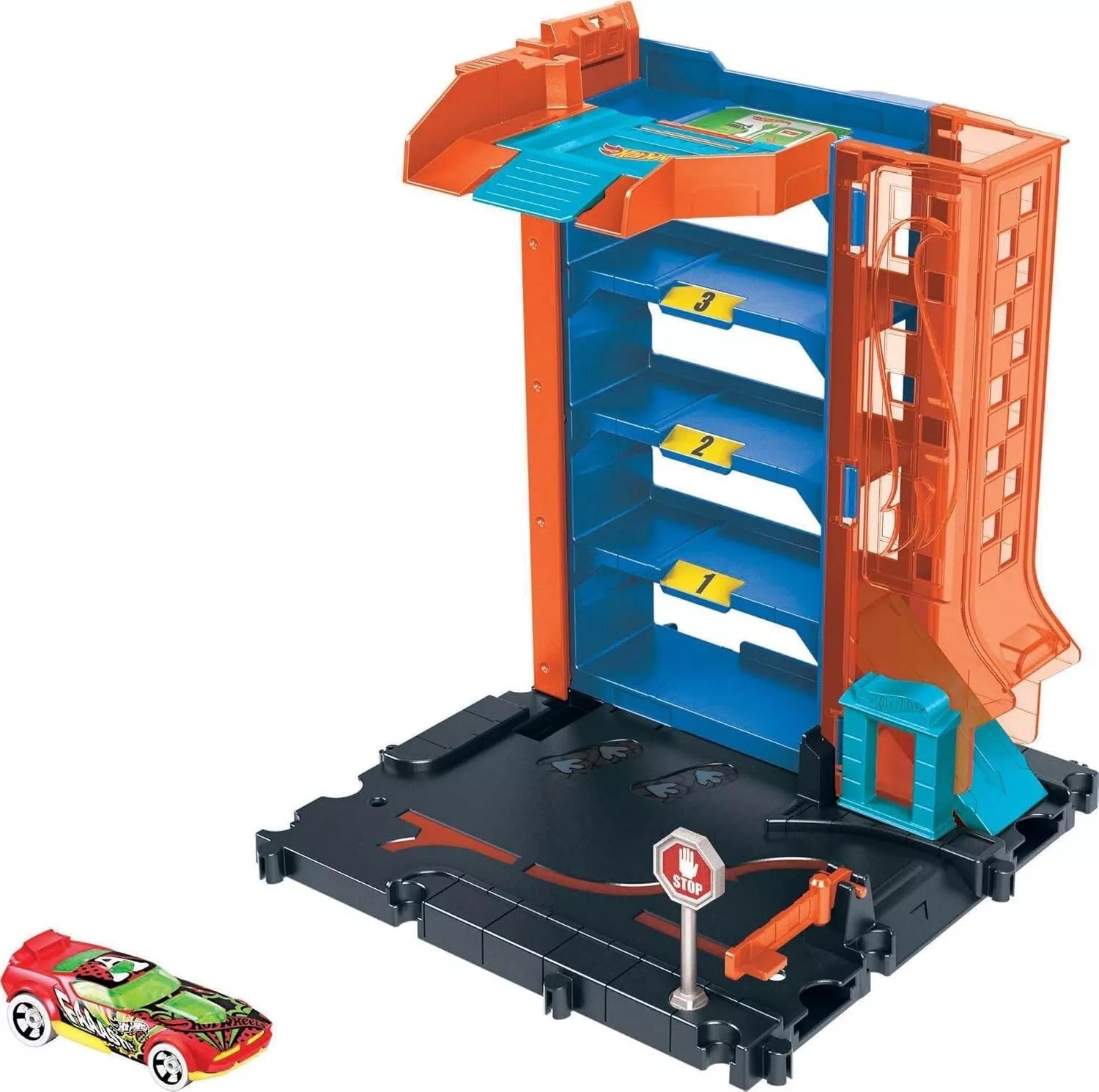 Hot Wheels City Downtown Car Park Playset image 0