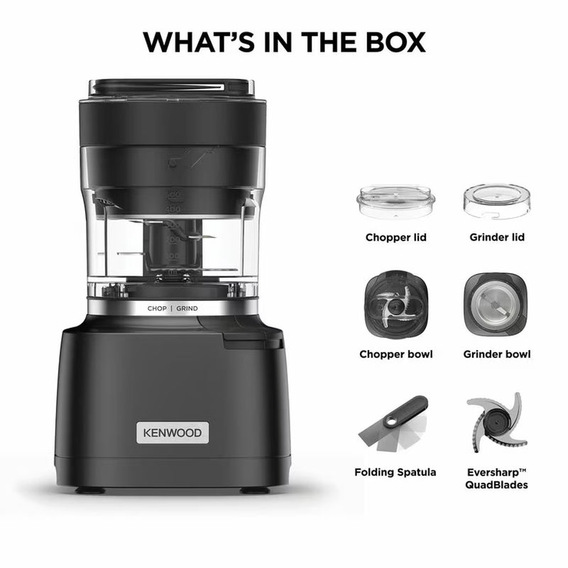 Kenwood Duo Prep 2-In-1 Chopper & Grinder CHP80.000BK