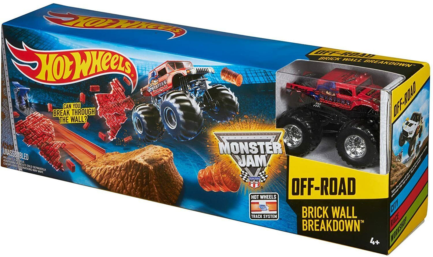Hot Wheels Monster Jam 1 Zombie Car/Truck image 0