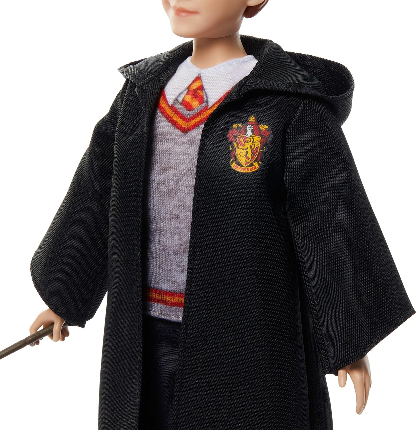 Harry Potter Toys, Ron Weasley Fashion Doll in Removable Signature Hogwarts Uniform with Wand Accessory, Inspired by the Movie, JGM20