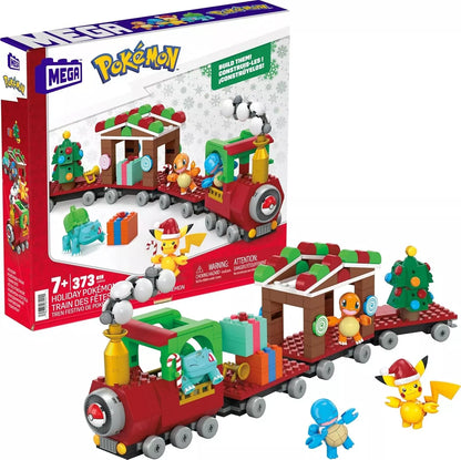 MEGA Pokémon Building Toys Set Holiday Train image 0