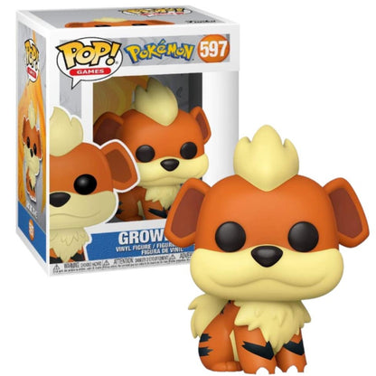 Funko Pop! Games Animation Pokemon - Growlithe #597 image 0