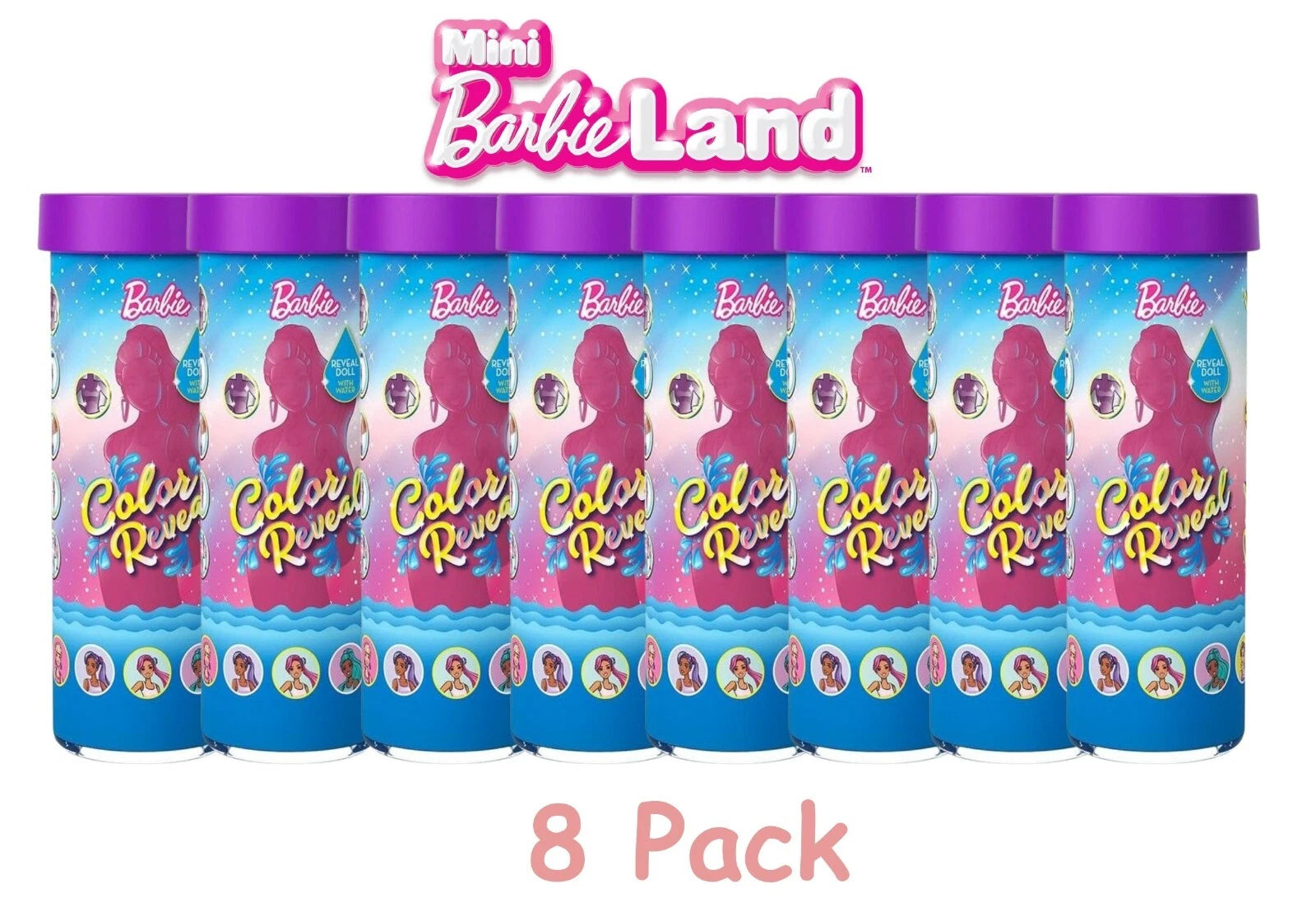 Mini BarbieLand Colour Reveal Dolls with Surprise Reveal image 9